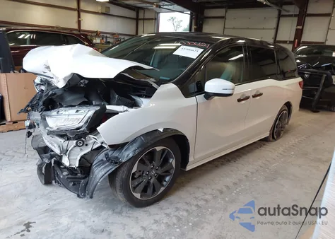 2024 Honda Odyssey Elite from USA, damaged, VIN 5FNRL6H9XRB002910